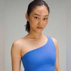 Lululemon Align‎ Asymmetrical Bra *Light Support, C/D Cup - Blue New With Tags